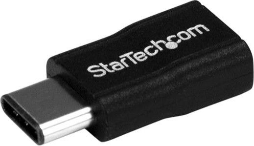 Adapter USB StarTech USB-C - microUSB Czarny (USB2CUBADP)