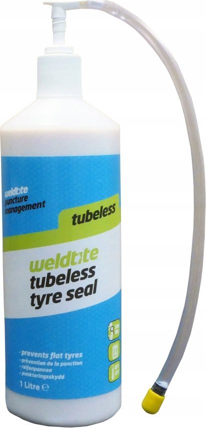 Weldtite Mleczko do opon tubeless WELDTITE TUBELESS TYRE SEALANT 1 litr (NEW)