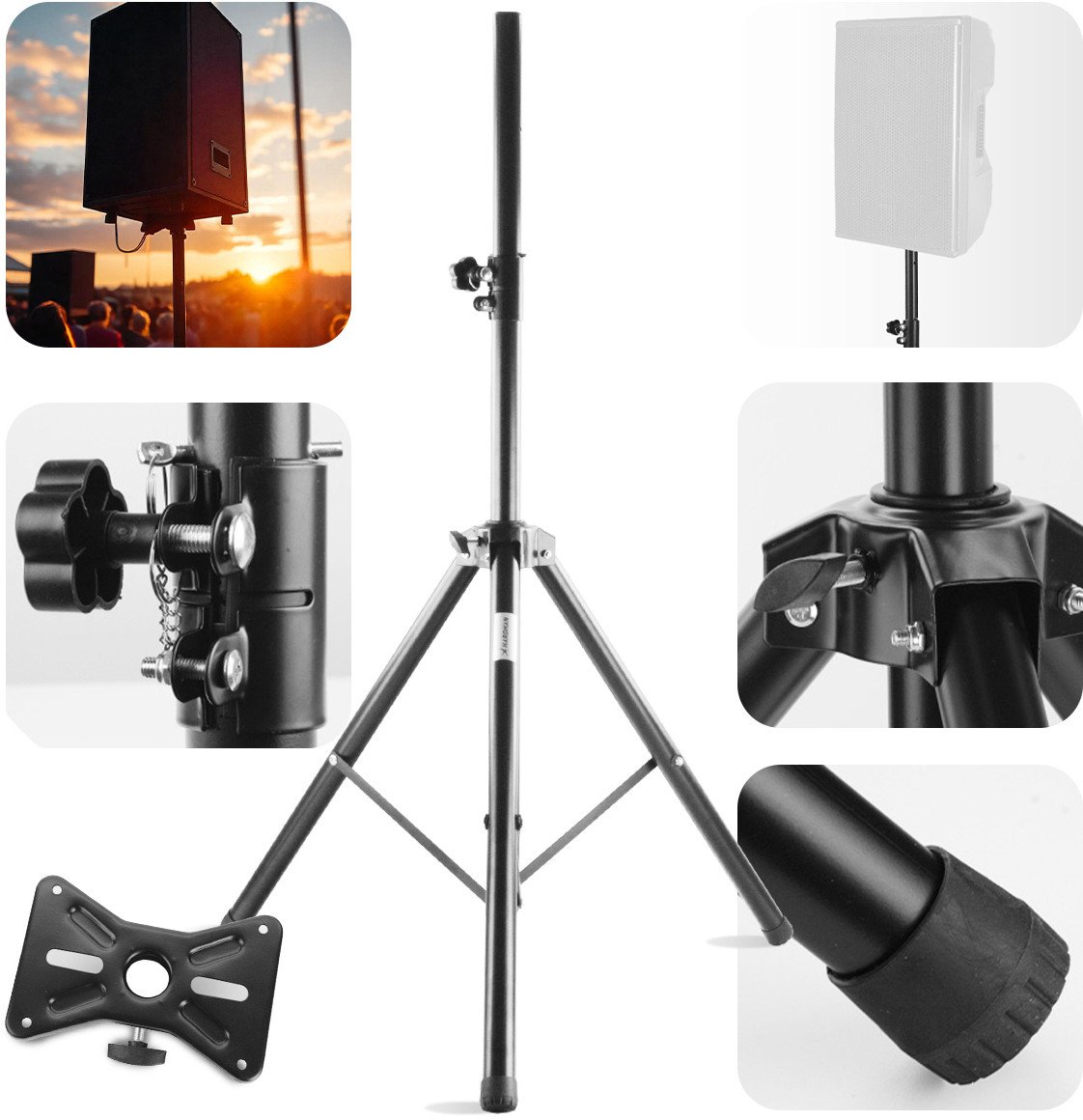 Statyw kolumnowy z nadstawką HSS2 Hardman one size