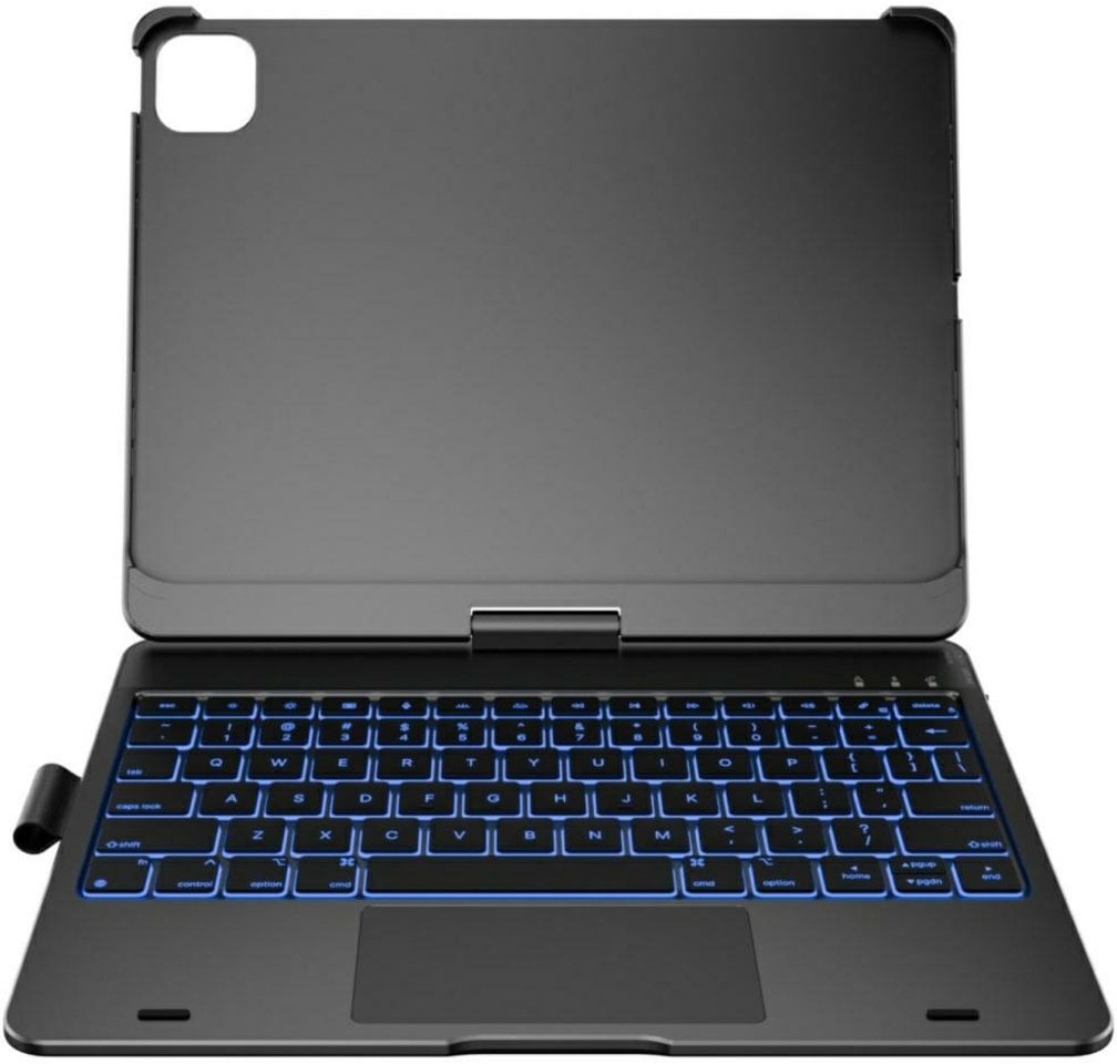 Etui Typecase Flexbook Touch z klawiaturą do iPad Air 11" 2024/2025 szary