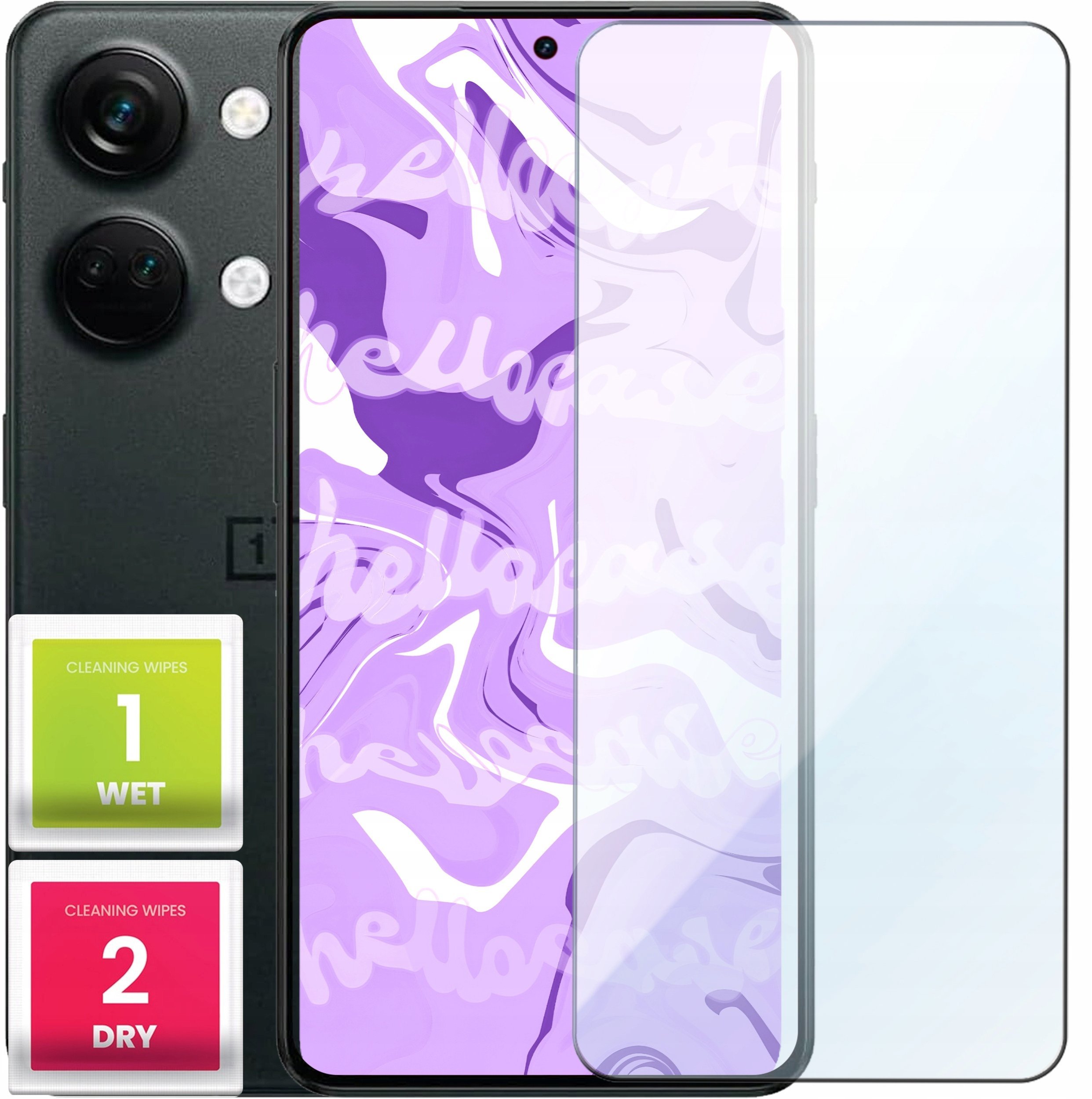 Szkło Hartowane do OnePlus Nord 3 / 4 (szybka 9H, płaskie 2.5D, ochronne)