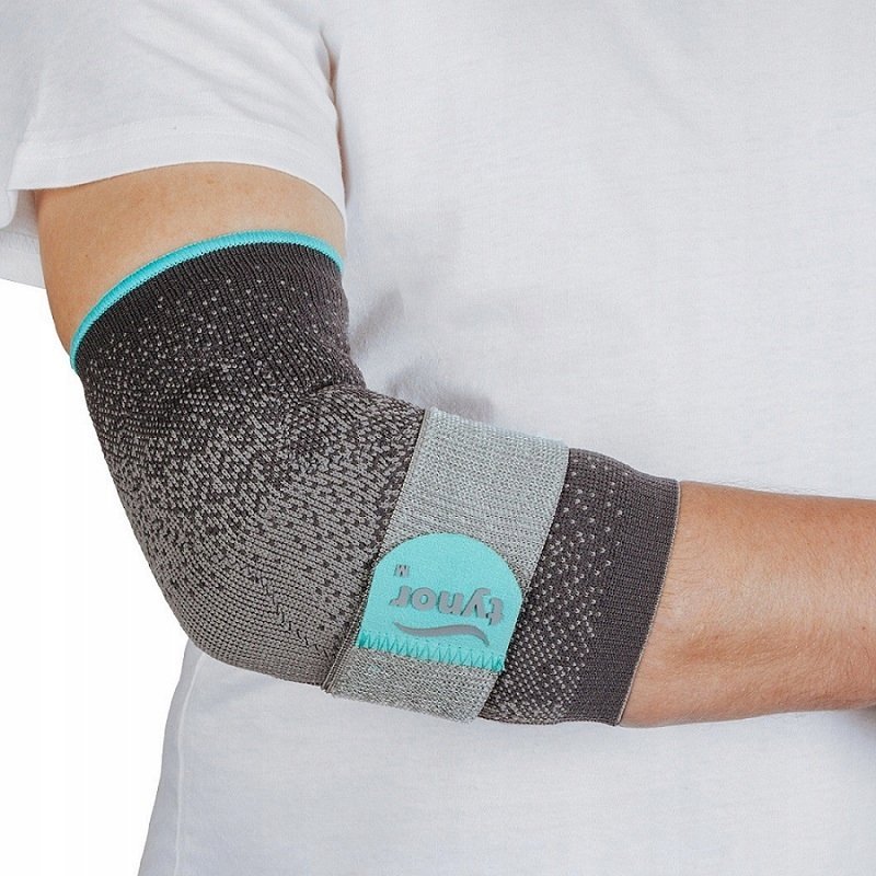 TYNOR STABILIZATOR ŁOKCIA Z WKŁADKAMI SILIKONOWYMI