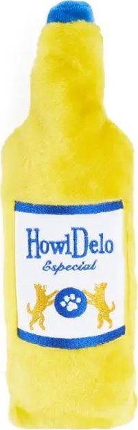 Zippy Paws Zabawka dla psa Trzaskająca pluszowa butelka HowlDelo