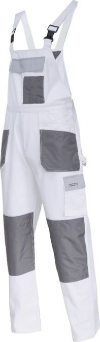 Lahti Pro Ogrodniczki Biało-szare 100% Bawełna M/50 (L4061250)