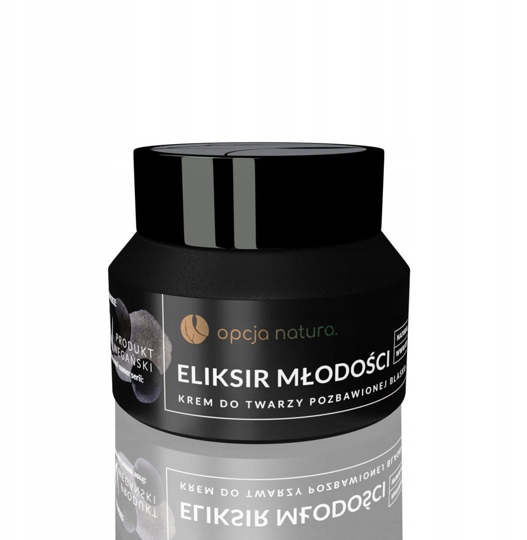 OPCJA NATURA_Eliksir Młodości krem do twarzy pozbawionej blasku z koenzymem Q10 50ml