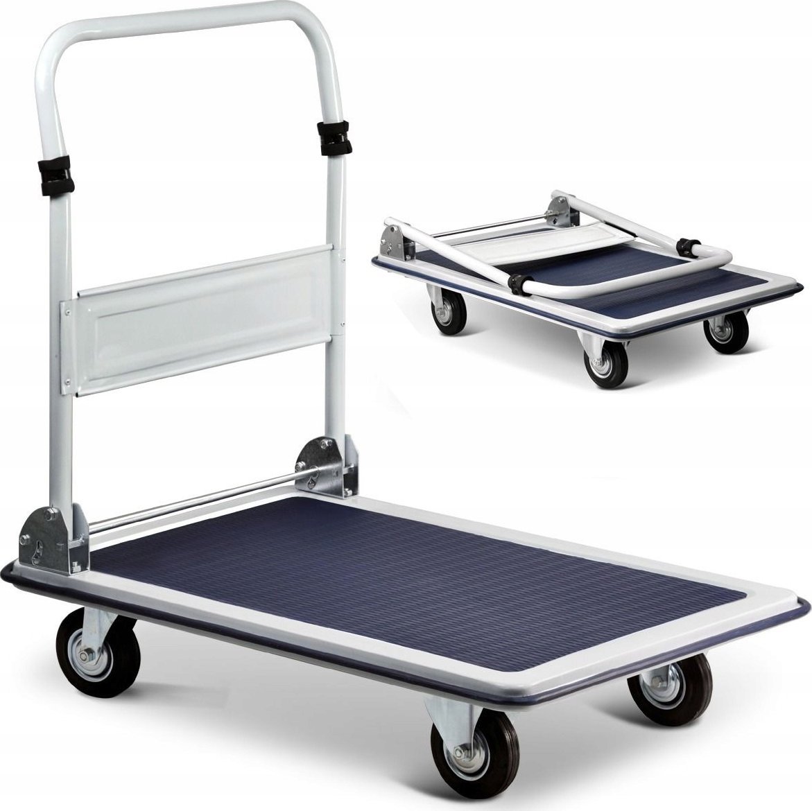 Wózek narzędziowy Geko Wózek magazynowy platformowy 150kg(1)