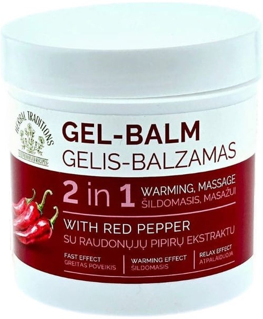 Herbal Traditions Żel-balsam 2 w 1 z papryką czerwoną 250ml