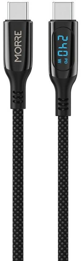 Kabel USB Tiross USB-C - USB-C 2 m Czarny (M105)