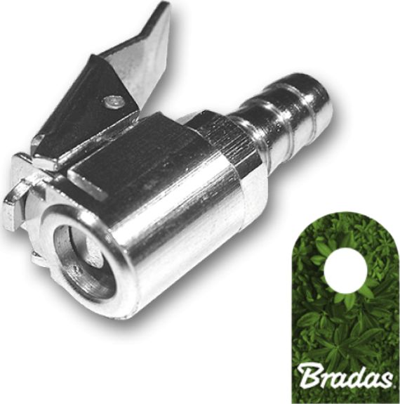 Bradas Końcówka do pompowania kół 8mm 10szt.