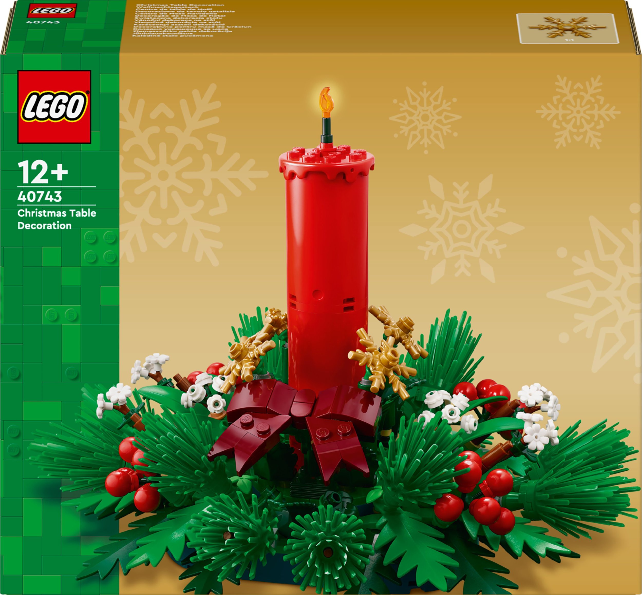 LEGO Exclusive Świąteczna dekoracja stołu (40743)