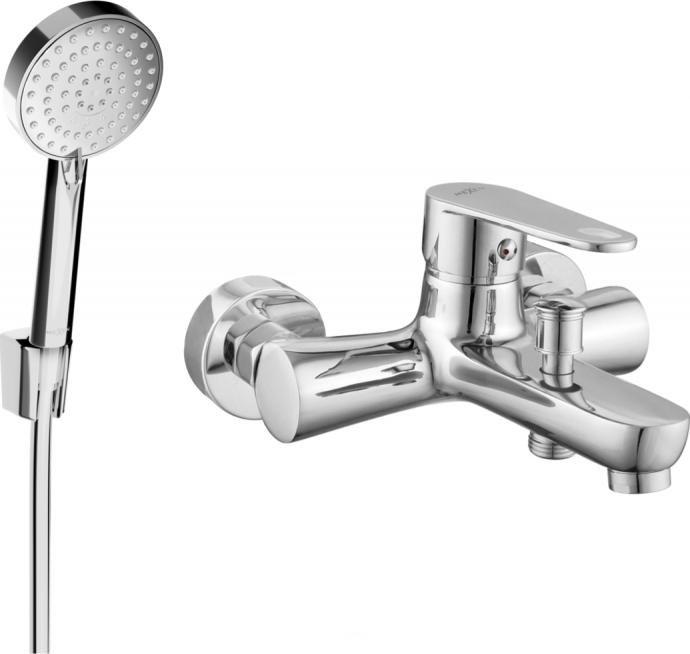 Bateria wannowa Mexen Mexen Kama R75 bateria wannowa z zestawem prysznicowym, chrom - 7253R75-00