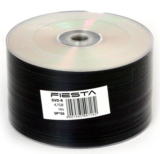 Fiesta DVD-R 4.7 GB 16x 50 sztuk (FD1650-)