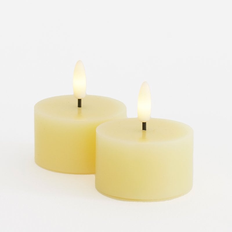 Lampa stołowa Sirius Sille Świeczki tealight 2 szt. zestaw Ø6xH3,4cm Pale Yellow