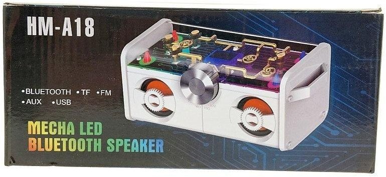 Głośnik z radiem Bluetooth kabel USB