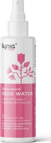 Lynia Renew Mineral Rose Water Mineralizująca mgiełka różana do twarzy 100ml