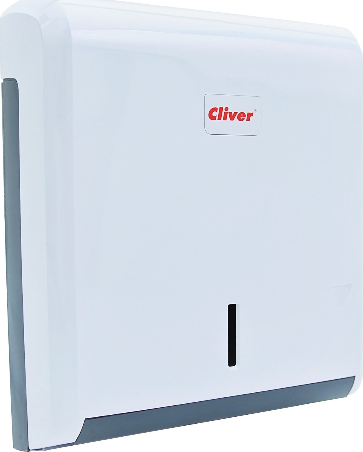 Cliver Podajnik do ręczników składanych Cliver biało-szar -