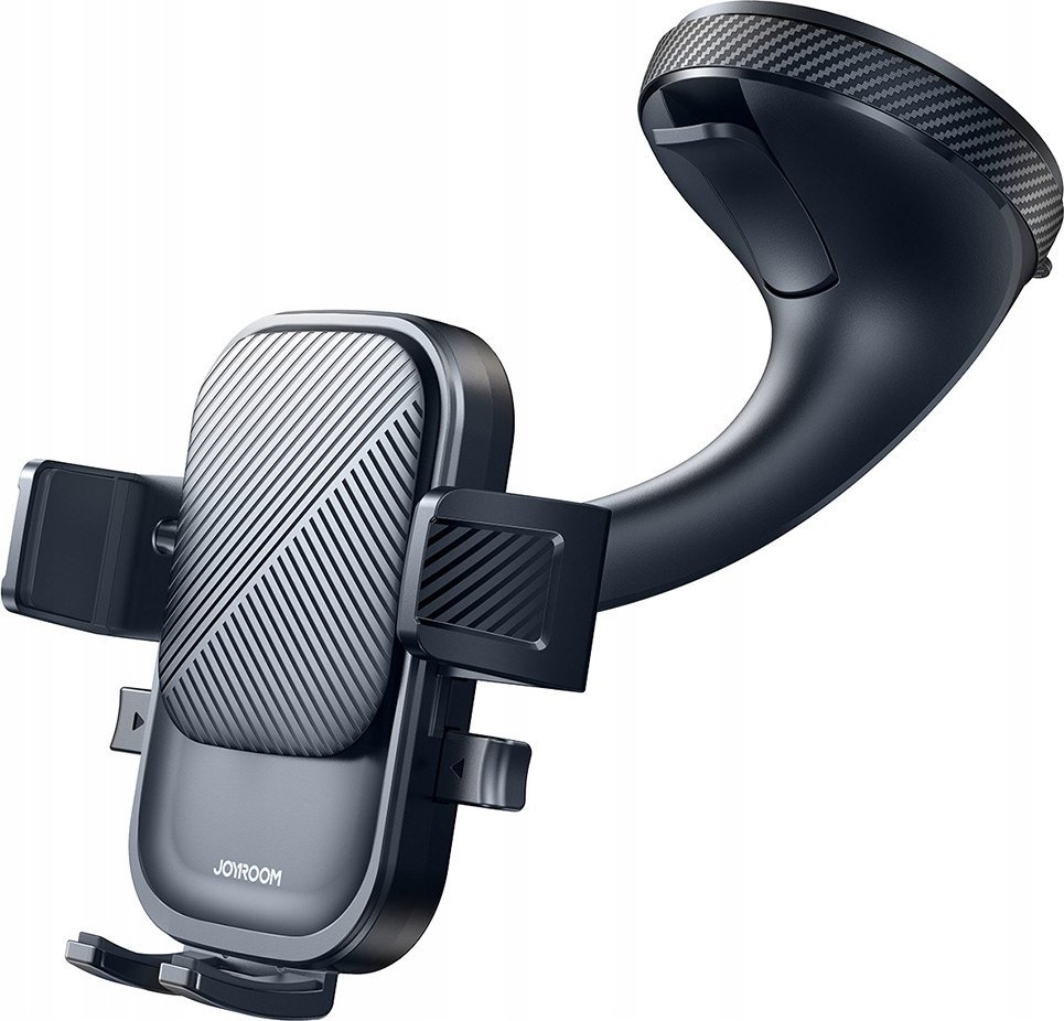 Joyroom Uchwyt Joyroom JR-OK6 zaciskowy na telefon na szybę - czarny