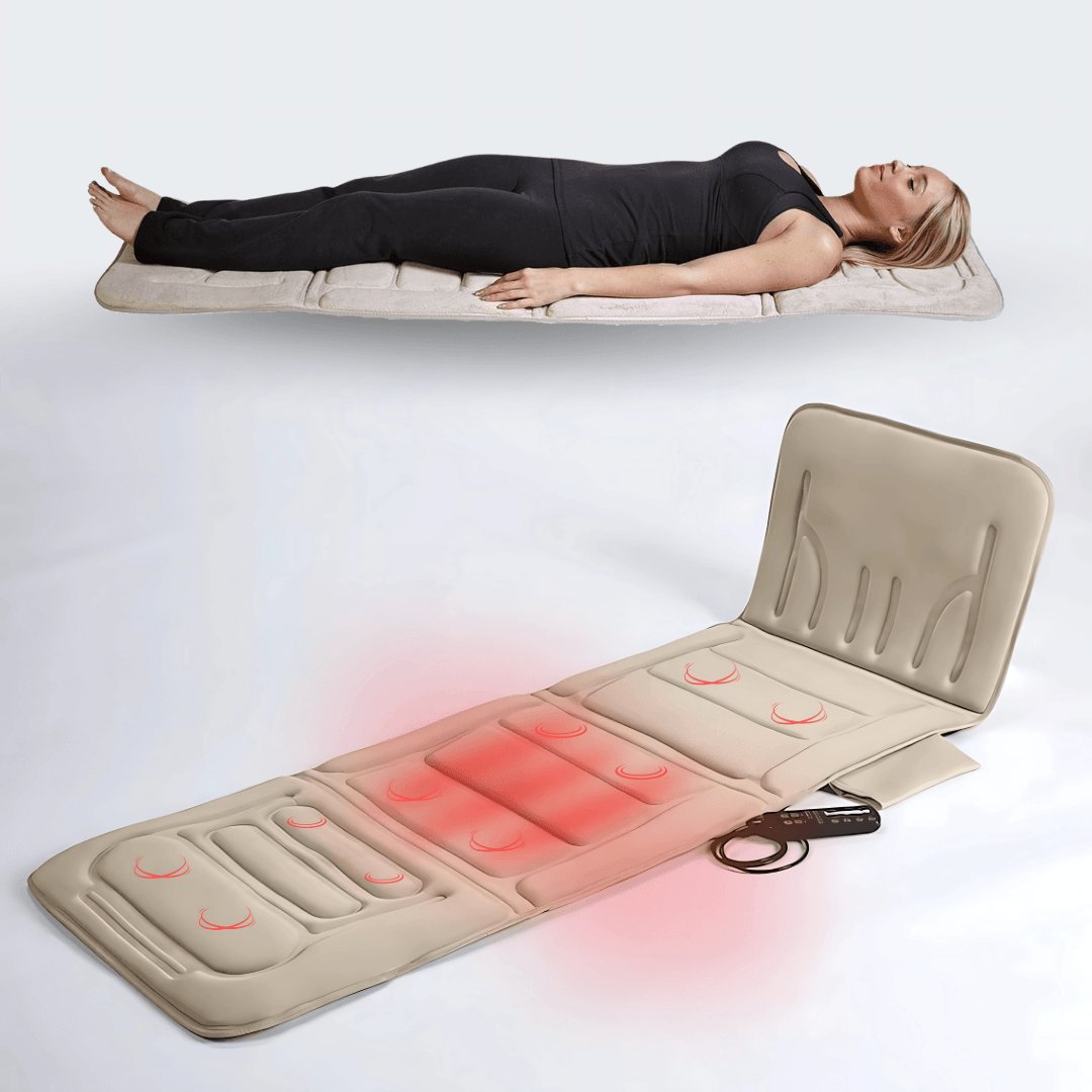 MATA MASUJĄCA WIBRACYJNA, MATERAC MASUJĄCY DO MASAŻU NA ŁÓŻKO ZENET ZET-826