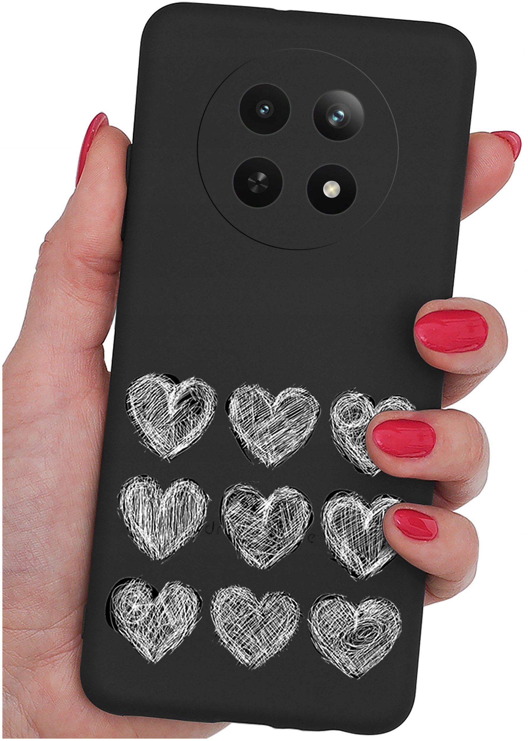 Etui do Realme 12 5G | 12x 5G WZORY |SILIKONOWE MATT CASE + SZKŁO 9H