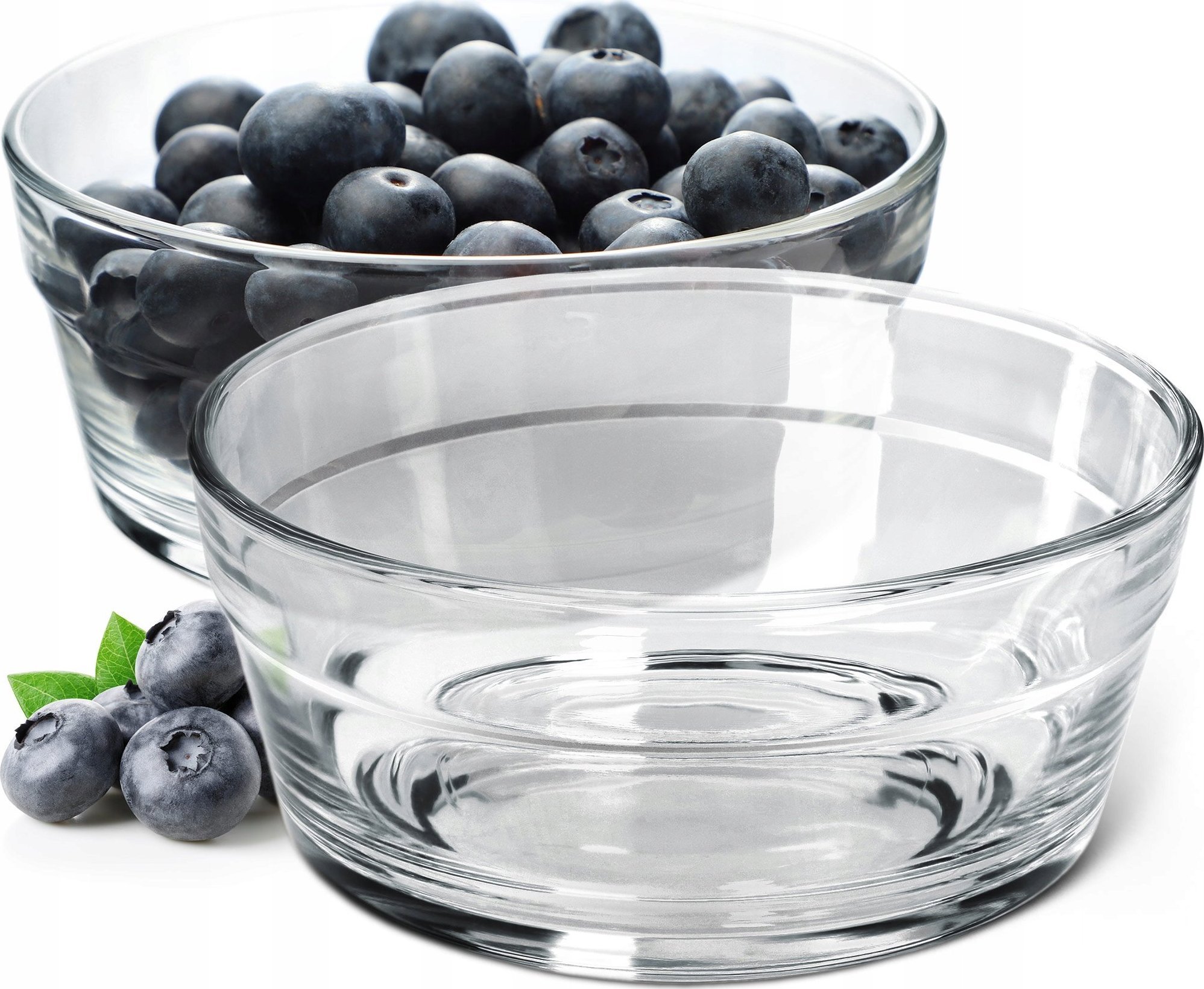 Kadax KADAX Salaterka Miska Szklana Przekąski 12,5cm 2x