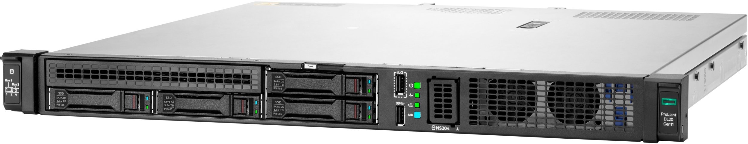 HPE PL DL20g11 6325P (3.5G/4C8T) 1x32G 2x480G SSD VROC 4SFF-HP 4p1Gb 1x1000W Smart Choice