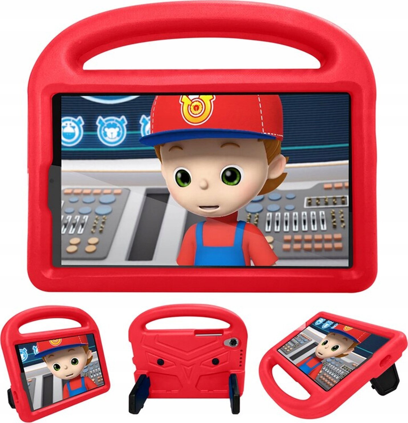 Etui na tablet Strado Etui FunColor do Lenovo Tab M8 TB-8505 (Czerwone) uniwersalny