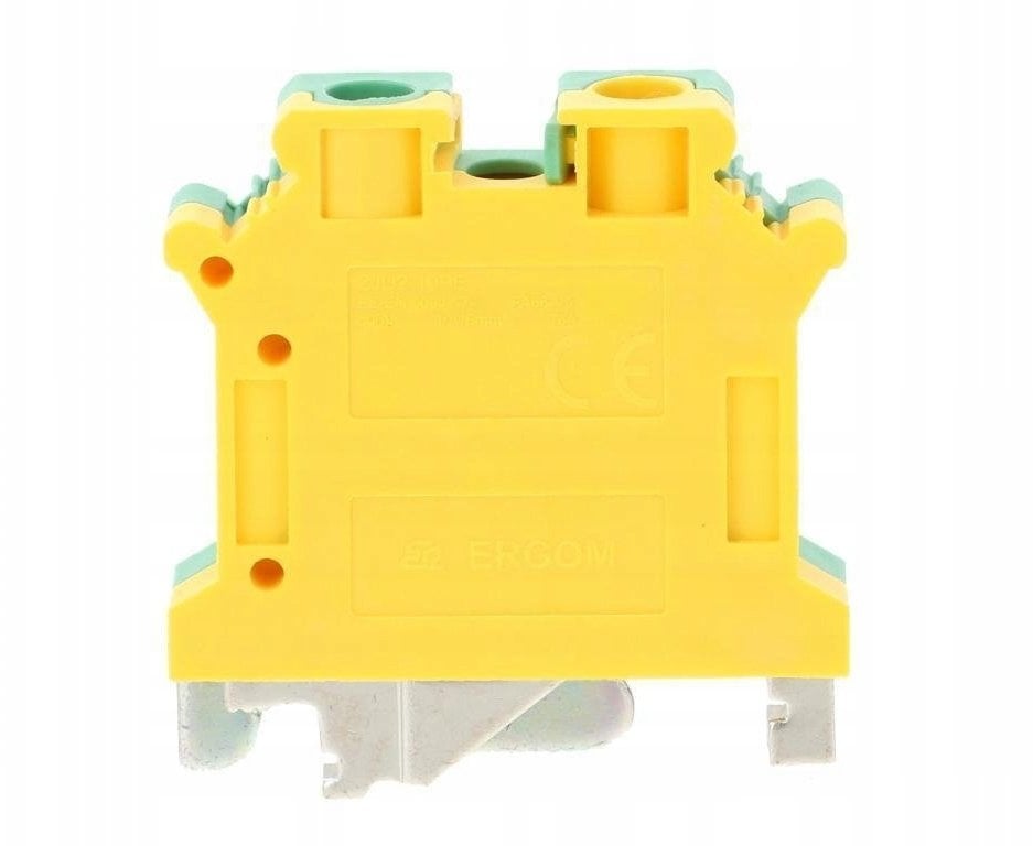 Ergom Złączka szynowa 1-torowa ZJU2-10PE żółto-zielony R34RR-07020000505