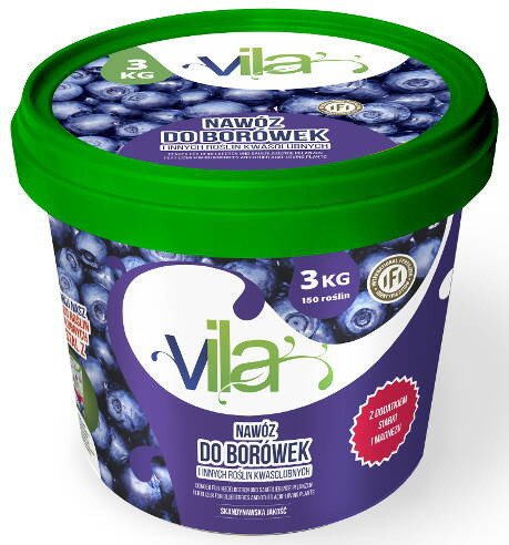 VILA Nawóz do borówek i roślin kwaśnolubnych 3kg