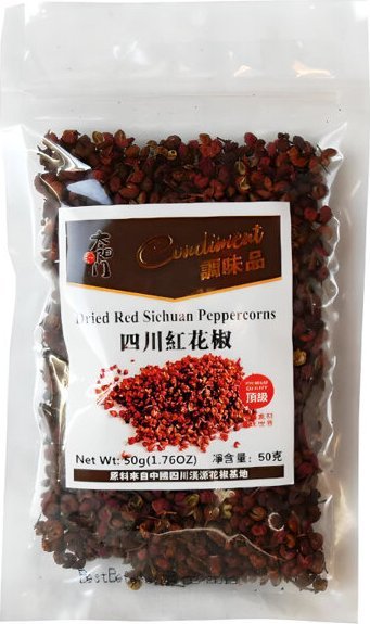 KruKam Pieprz syczuański czerwony, cały 50g - Condiment