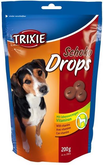 Trixie DROPSY CZEKOLADOWE 200g SASZETKA