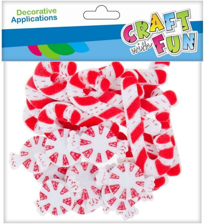 Craft with Fun CF OZDOBA BN FILC LIZAKI CH SPRZYL 28SZT 12/288