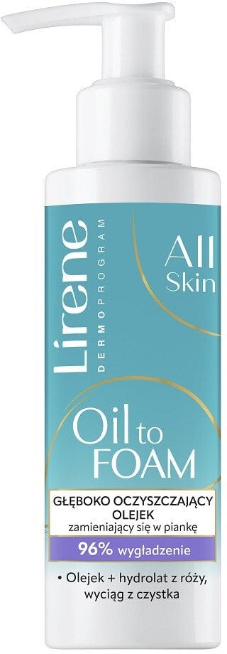 LIRENE_Oil To Foam głęboko ocyszczający olejek zmieniający się w piankę 145ml