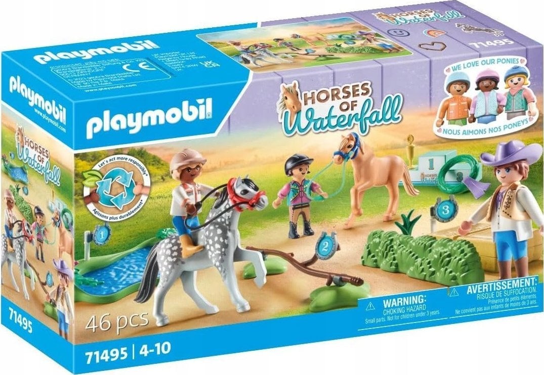 Playmobil Playmobil Horses of Waterfall 71495 Turniej kucyków