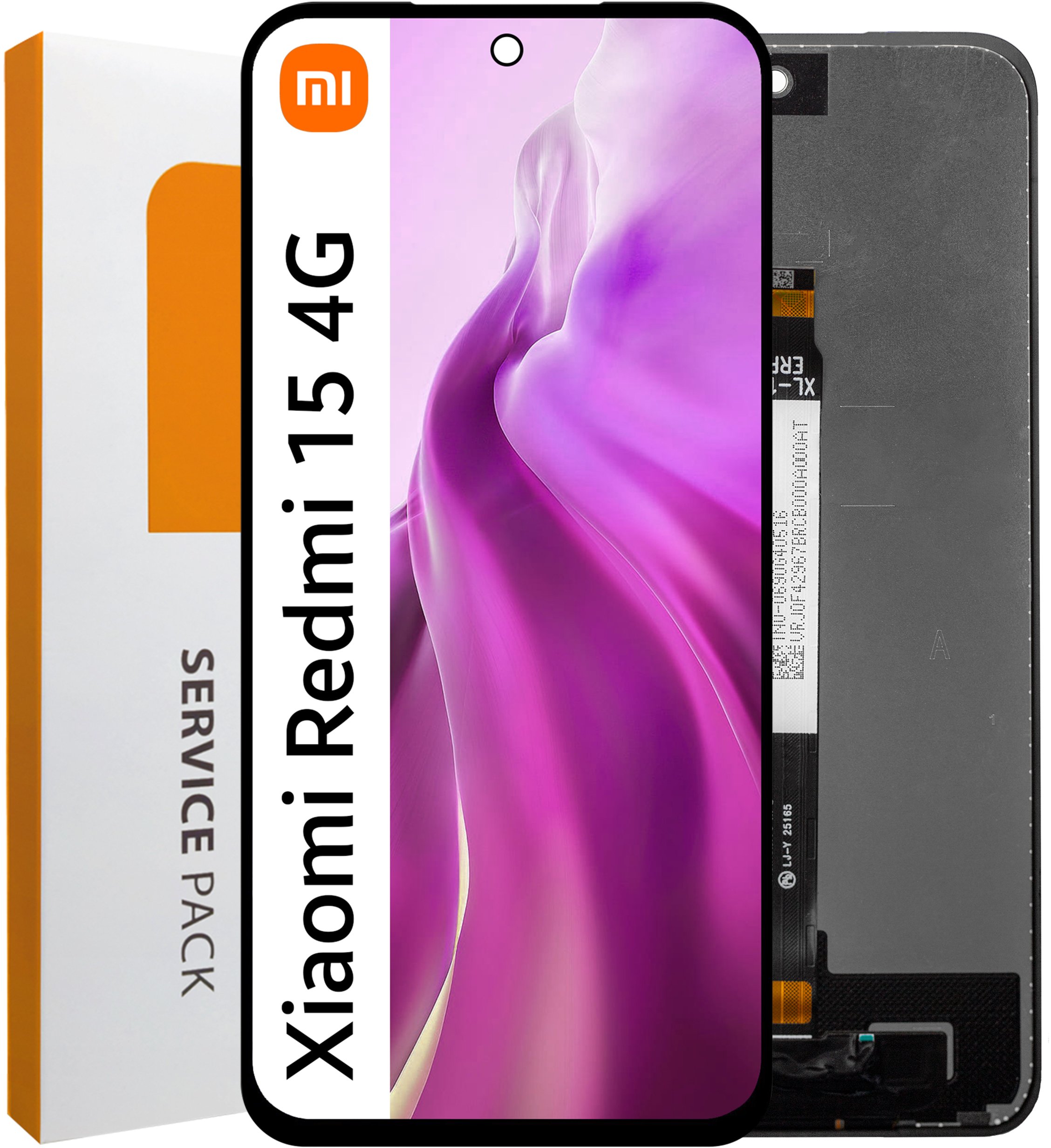 Bateria Zila Wyświetlacz do Xiaomi Redmi 15 4G Ekran LCD Oryginał (5904858355150)