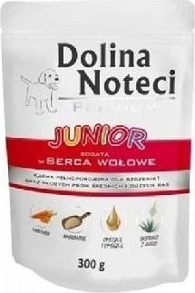 Dolina Noteci Dolina Noteci PREMIUM Junior bogata w serca wołowe 6 x 300g