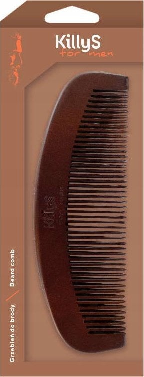 KILLYS_For Men Beard Comb drewniany grzebień do brody