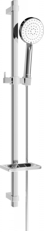 Zestaw prysznicowy Mexen Mexen DQ75 zestaw prysznicowy suwany, chrom - 785754581-02