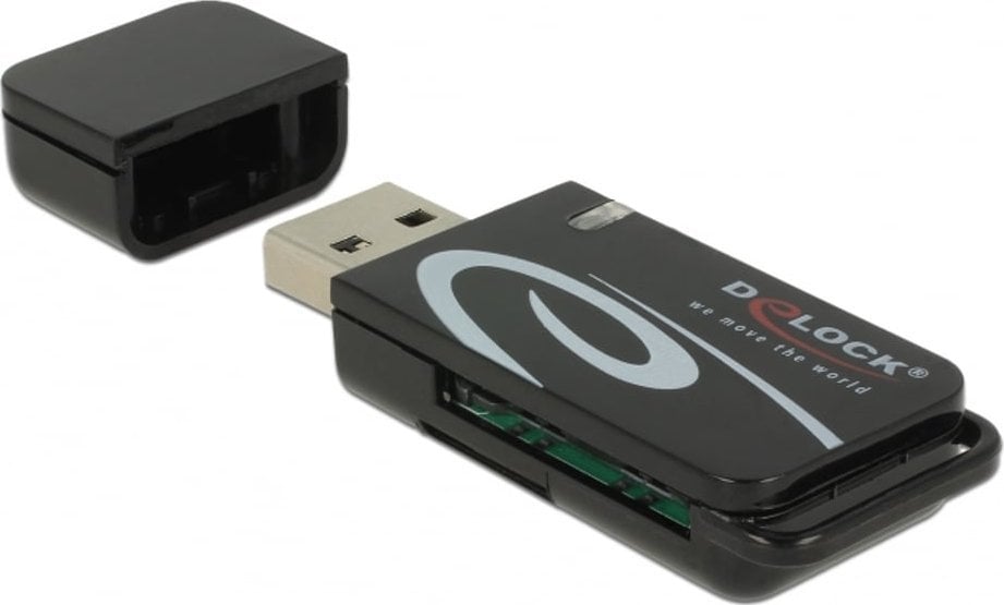 Czytnik Delock DELOCK Mini USB 2.0 Card Reader mit SD und Micro SD Slot