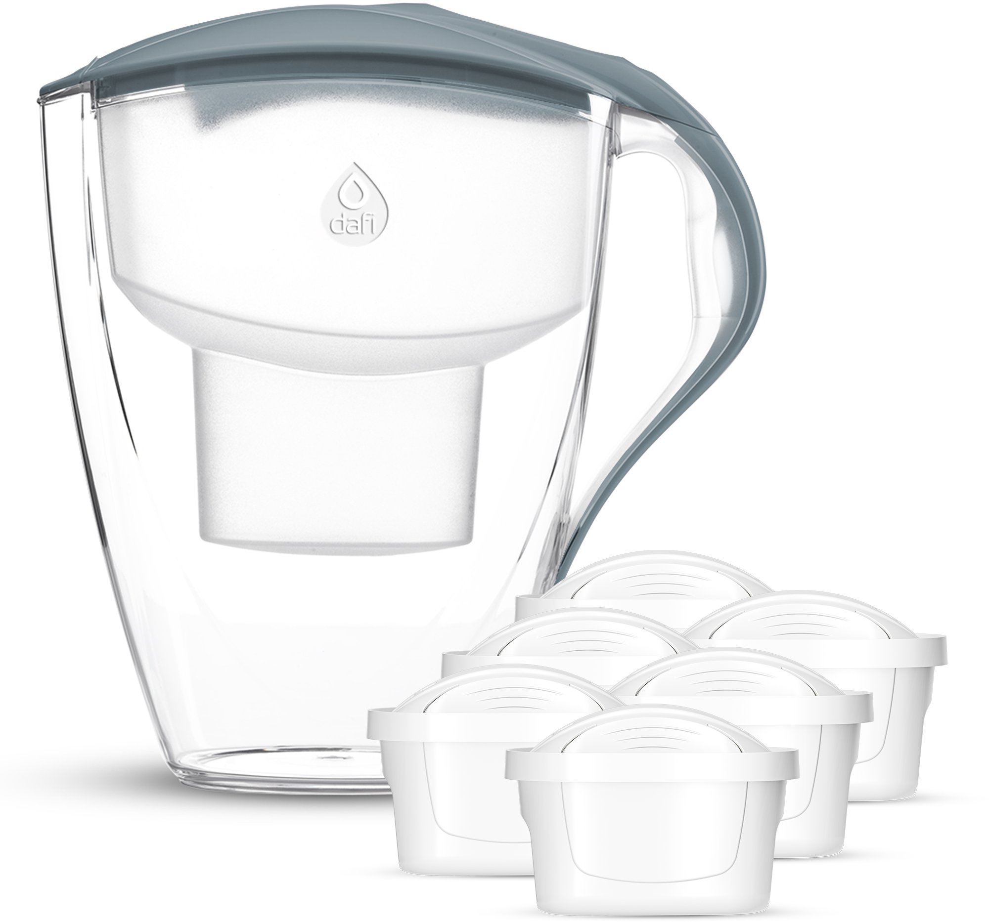 Dzbanek Dafi OMEGA stalowy 4l manualny 6 xUnimax