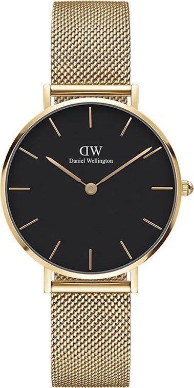Zegarek Daniel Wellington ZEGAREK DAMSKI DANIEL WELLINGTON DW00100349 - PETITE EVERGOLD 28mm (zw501c)