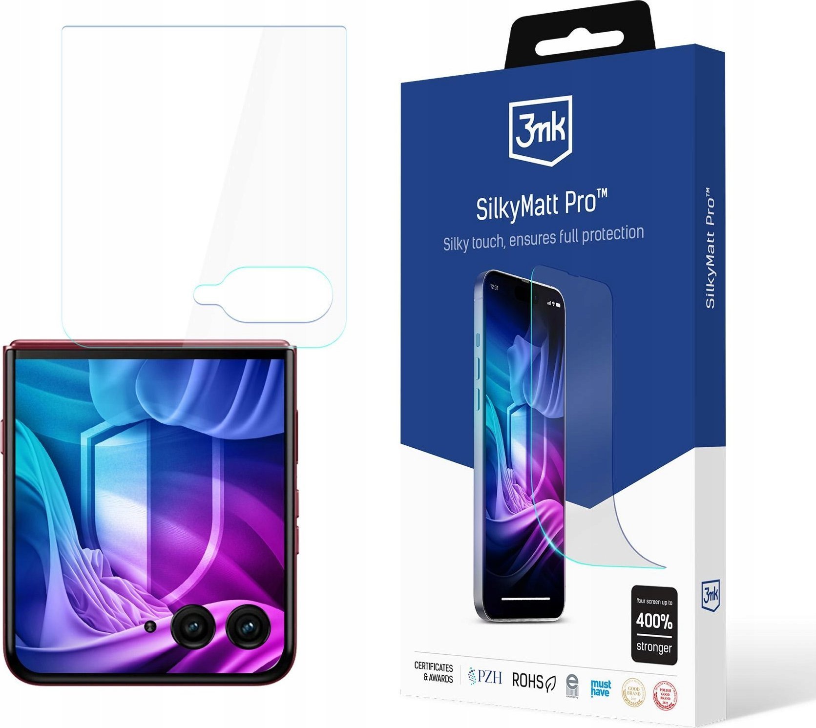 Matowa folia ochronna 3MK Silky Matt Pro do Motorola Razr 60 Ultra