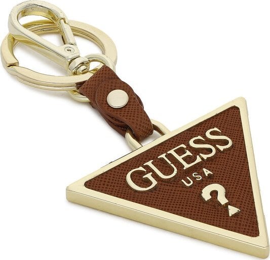 Guess, Guess, Metal Keyring, RW7421 P2201, Brown Unisex