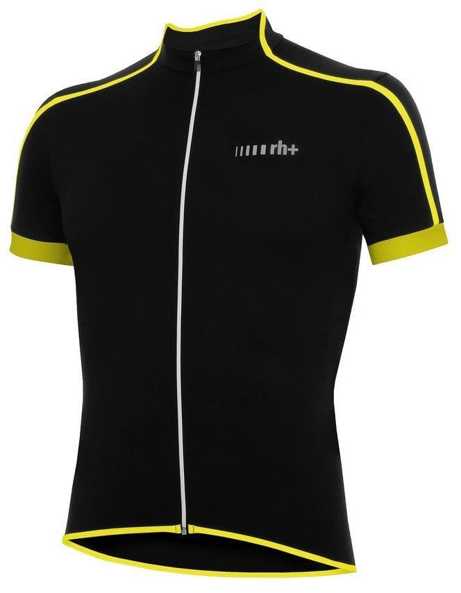 Koszulka rowerowa zeroRH+ Prime BLACK-BLACK-YELLOW FLUO - XXL