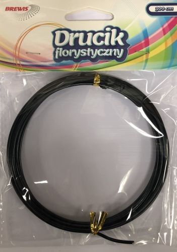 BREWIS Drucik Florystyczny 3m DF8 czarny Brewis
