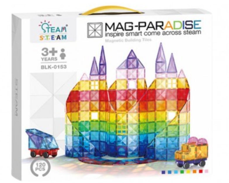 Coil klocki magnetyczne zestaw 120 elementów h