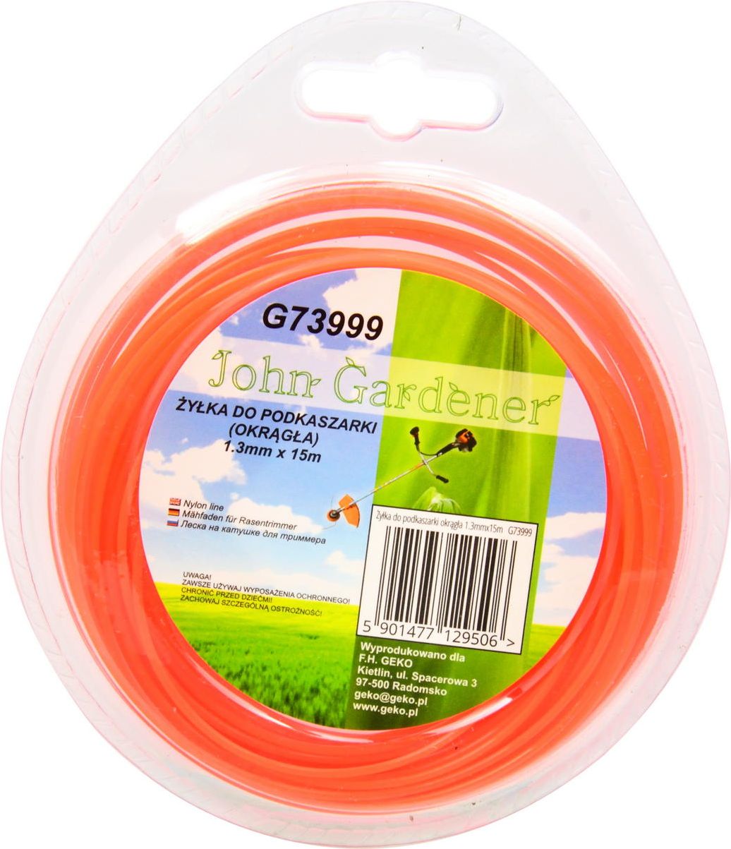 Geko Żyłka do podkaszarki okrągła 1.3mmx15m (120)