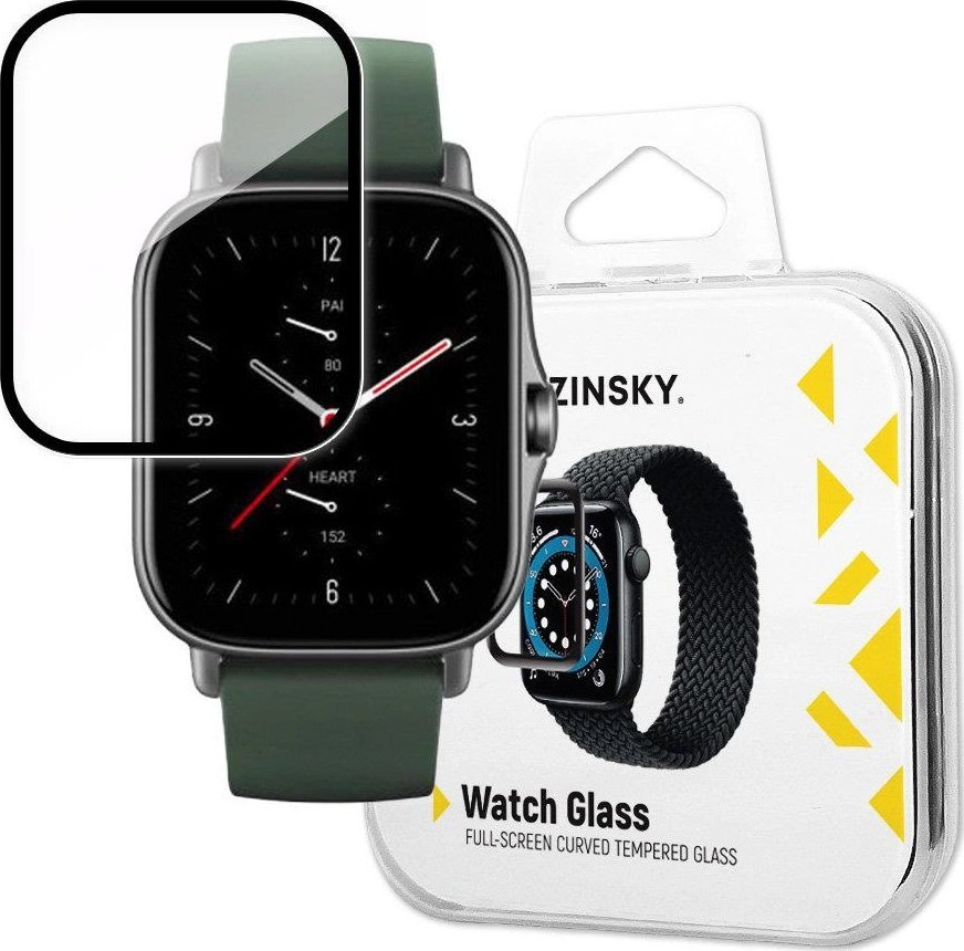 Wozinsky Wozinsky Watch Glass hybrydowe szkło do Xiaomi Amazfit GTS 2E czarny
