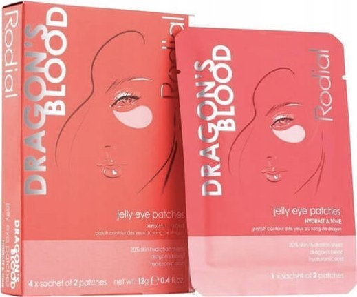 Set, Rodial, Dragon's Blood, Hydrating, Eye Patch, 4 pcs, 3 g For Women
