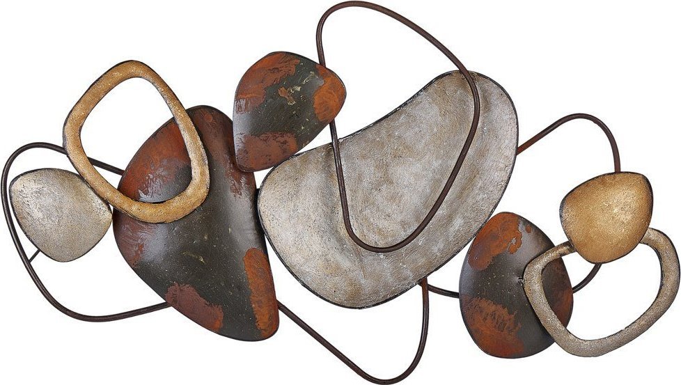 Beliani Dekoracja ścienna brązowa COBALT