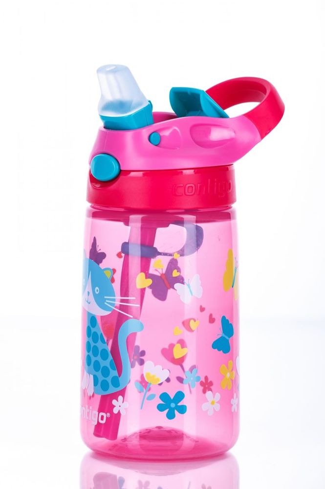 Contigo Butelka z ustnikiem różowa 420 ml